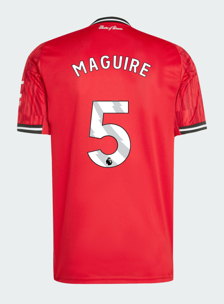 Manchester United Home 2025-26 MAGUIRE 5 Match Jersey – Red
