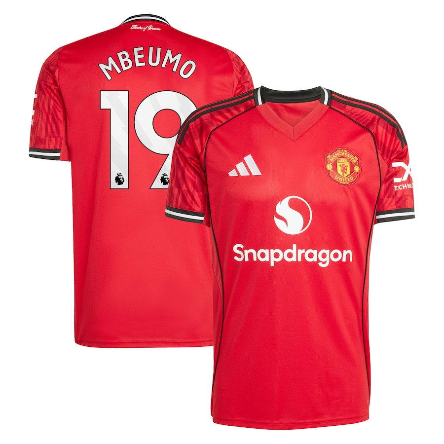Manuel Ugarte 25 Manchester United 2025-26 Third Match Jersey – Black