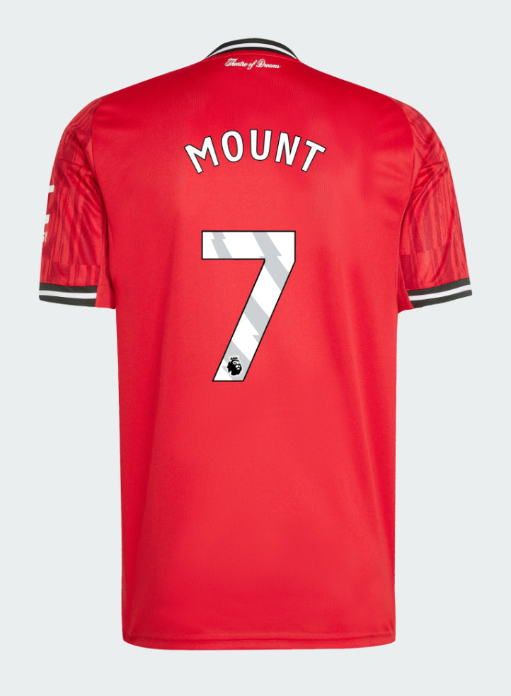 Manchester United Home 2025-26 MOUNT 7 Match Jersey – Red