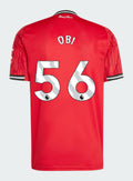 Manchester United Home 2025-26 OBI 56 Match Jersey – Red