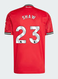 Manchester United Home 2025-26 SHAW 23 Match Jersey – Red