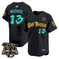 Manny Machado Jersey #13 San Diego Padres Graffiti Barrio Edition Stitched