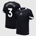 Marc Cucurella 3 Chelsea 2025-26 Third Match Jersey – Black