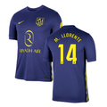 Marcos Llorente 14 Atlético de Madrid 2025-26 Away Match Jersey – Navy