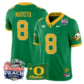 Marcus Mariota Jersey #8 Oregon Ducks 2026 Peach Bowl Oregon State Green