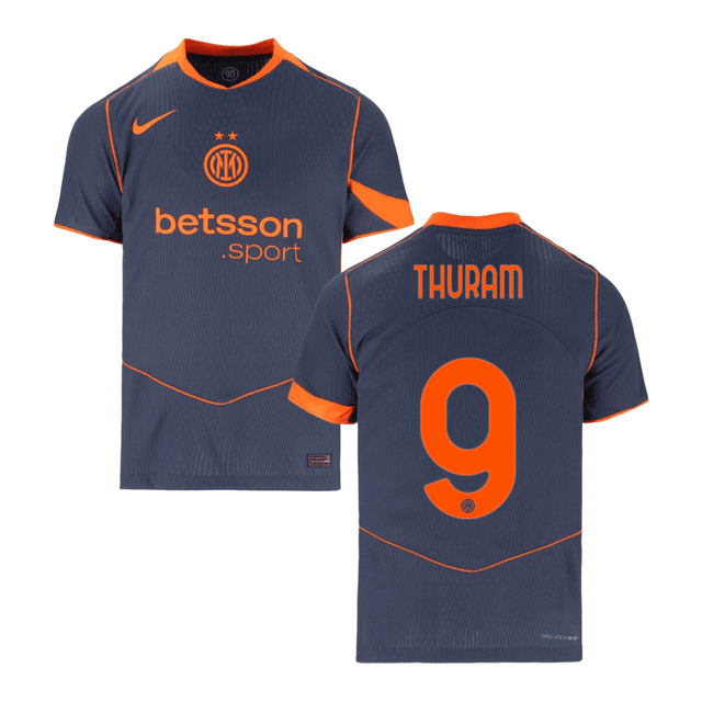 Marcus Thuram 9 Inter Milan 2025-26 Third Match Jersey – Gray