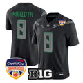 Marcus Mariota Jersey #8 Oregon Ducks 2026 Orange Bowl Patch Stitched
