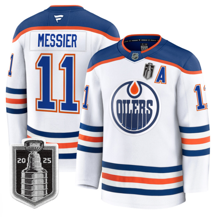 Mark Messier Jersey #11 Edmonton Oilers 2025 Stanley Cup Final Stitched Away