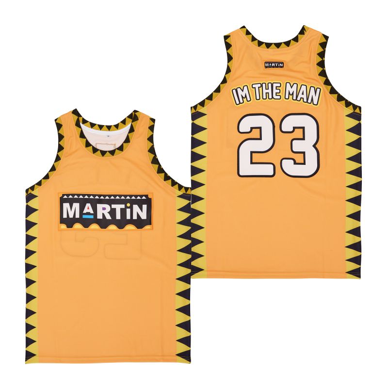 Martin #23 Im The Man Movie Basketball Jerseys