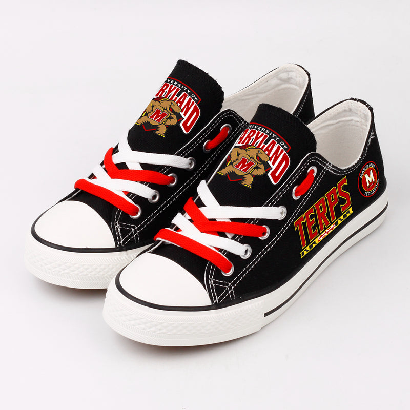 Maryland Terrapins Sport Sneakers Shoes For Men Women Fans