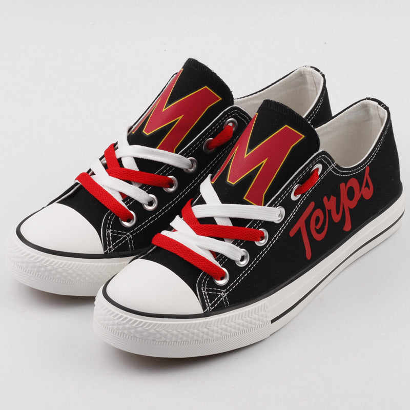 Maryland Terrapins Sport Sneakers Shoes For Men Women Fans