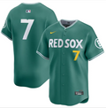 Masataka Yoshida Jersey #7 Red Sox Green 2025 City Connect Limited Stitched