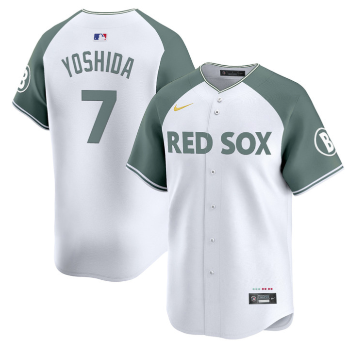 Masataka Yoshida Jersey #7 Boston Red Sox 2025 City Connect Vapor Premier Limited Stitched