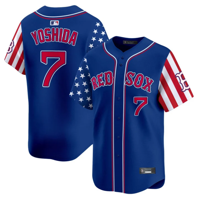 Masataka Yoshida Jersey #7 Boston Red Sox 2025 Memorial Day Vapor Premier Limited Stitched