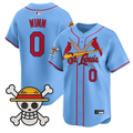 Masyn Winn Jersey #0 St. Louis Cardinals One Piece Premier Stitched