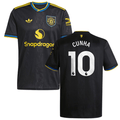 Matheus Cunha 10 Manchester United 2025-26 Third Match Jersey – Black