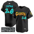 Matt Chapman Jersey #26  San Francisco Giants Graffiti Fog City Drop