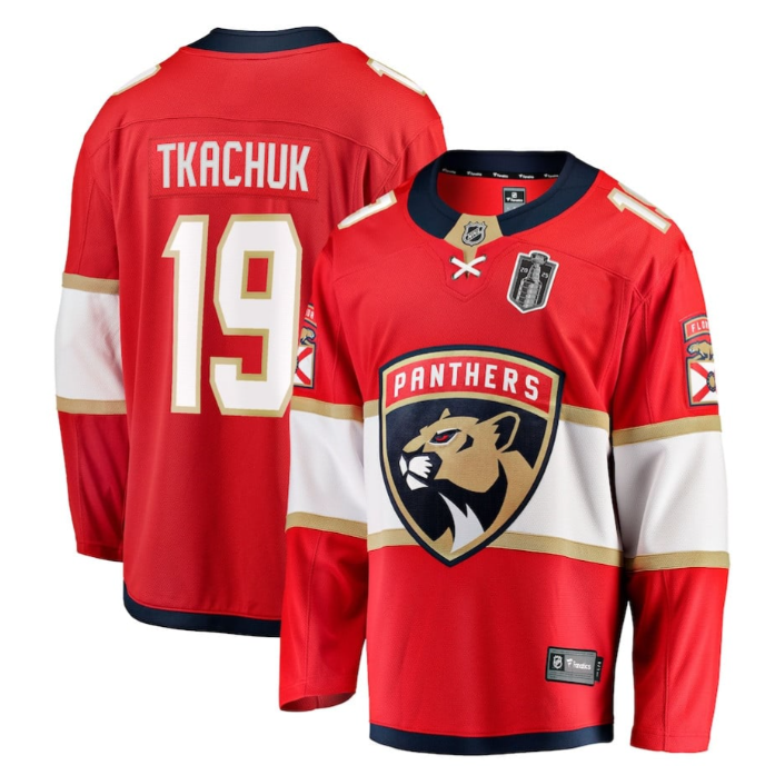Matthew Tkachuk 19 Florida Panthers 2025 Breakaway Player Men Jersey