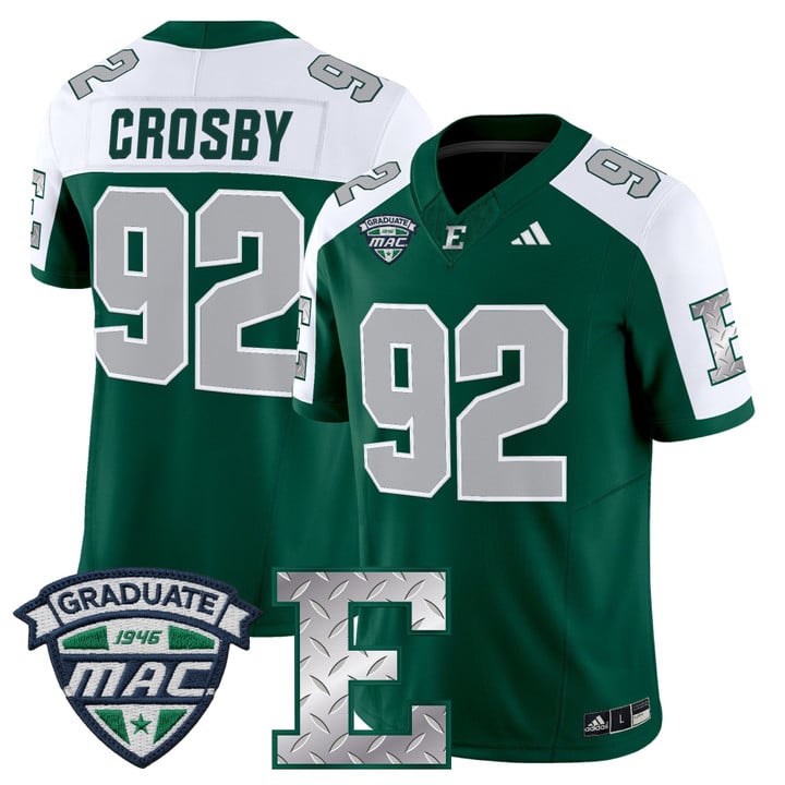 Maxx Crosby Jersey #92 Eastern Michigan Eagles 2025 Limited Stitched