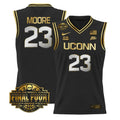 Maya Moore Jersey #23 UConn Huskies 2026 Final Four Stitched Black Gold