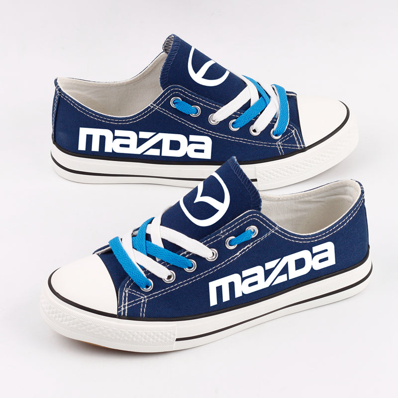 Mazda Canvas Sneakers Shoes For Men Women Fans