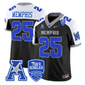 Memphis Jersey #25 Memphis Tigers 2025 Vapor Limited Stitched Black Alter