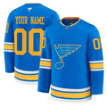 Custom St. Louis Blues Jersey Name, Number 2025-26 Premium Stitched Blue