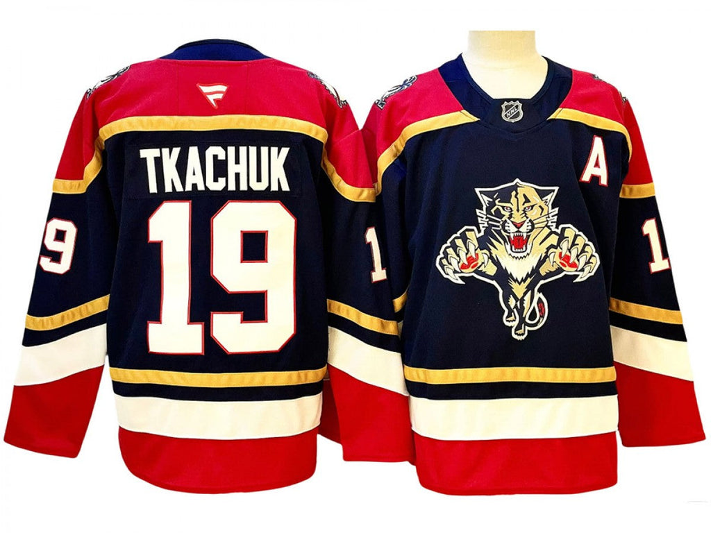 Men Florida Panthers #19 Matthew Tkachuk  Reverse Retro Jersey