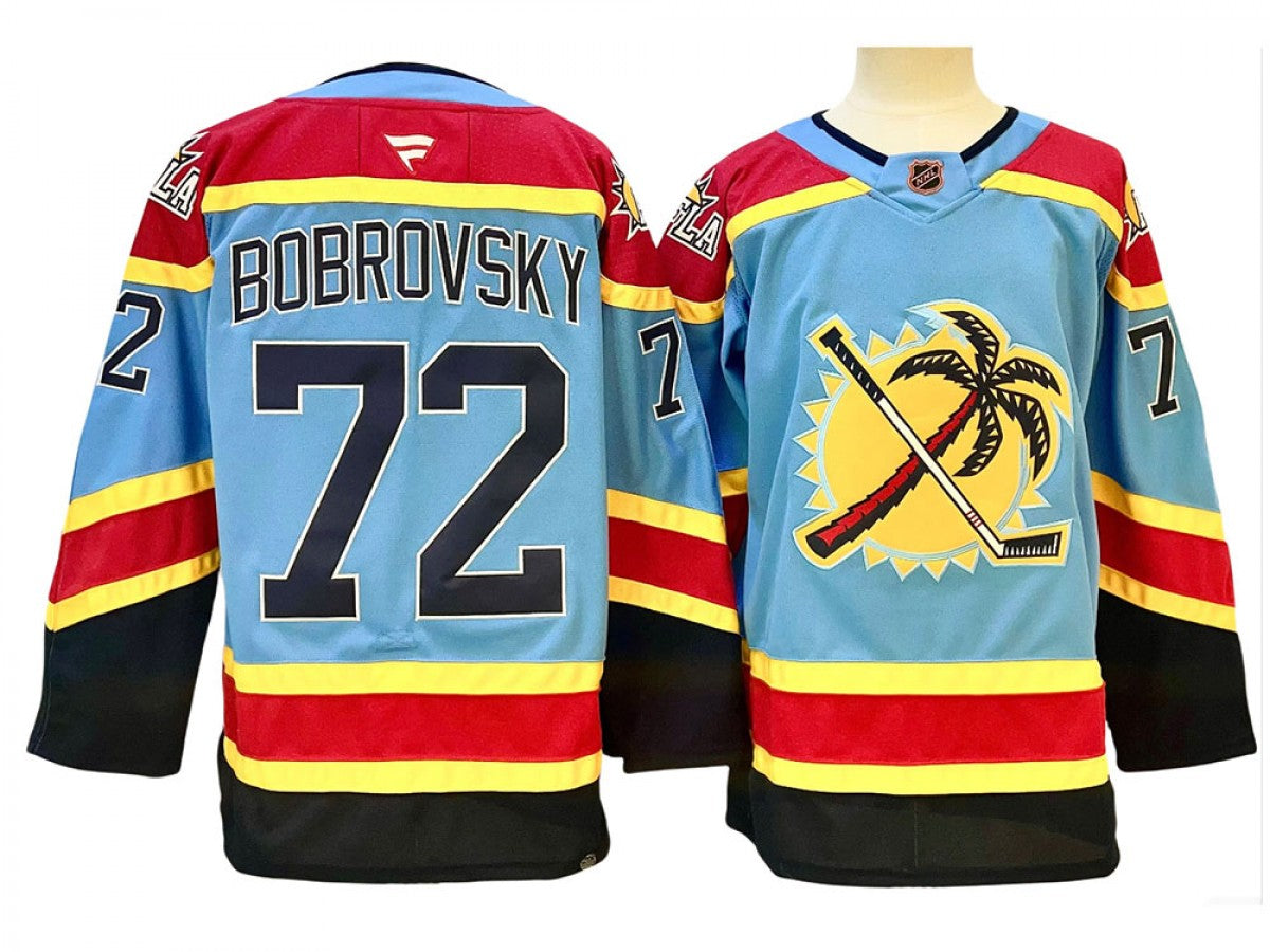 Men Florida Panthers #72 Sergei Bobrovsky Reverse Retro Jersey