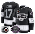 Men Jari Kurri Jersey #17 Los Angeles Kings 91-92 75th 25th Anniversary