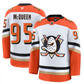 McQueen Jersey #95 Anaheim Ducks 2025 Premium Stitched  Away