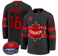 Men Mitch Marner Jersey #16 Canada 4 Nations Face-Off 2025 Champions V2