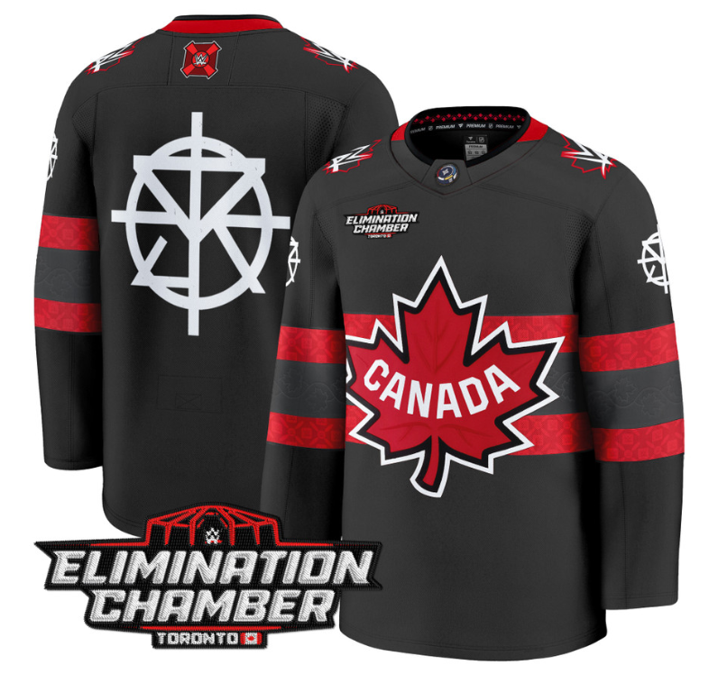 Men Seth Rollins Jersey Elimination Chamber Toronto 2025 Premium Stitched