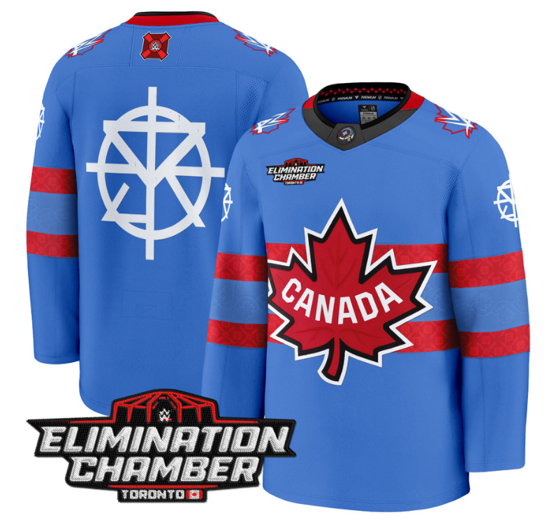 Men Seth Rollins Jersey Elimination Chamber Toronto 2025 Premium Stitched