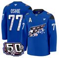 Men TJ Oshie Jersey #77 Washington Capitals 50th Anniversary