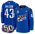 Men Tom Wilson Jersey #43 Washington Capitals 50th Anniversary