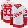 Alex DeBrincat Jersey #93 Detroit Red Wings White 2025 Stadium Stitched