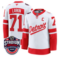 Men's Dylan Larkin Jersey #71 Detroit Red Wings 2025 Stadium Series Stitched