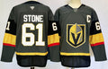 Men’s Mark Stone Jersey #61 Vegas Golden Knights Grey All Stitched