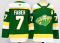 Minnesota Wild #7 Brock Faber Jersey 2025 Premium Stitched