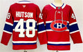 Men's Montreal Canadiens #48 Lane Hutson Jersey Red 2024-25 Stitched