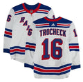 New York Rangers #16 Vincent Trocheck White Stitched Hockey Jersey