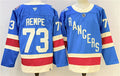 Men's New York Rangers #73 Matt Rempe Jersey Blue 2025 Stitched