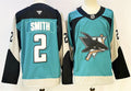 Men's San Jose Sharks #71 Macklin Celebrini Teal 2025 Alternate Stitched Hockey Jersey