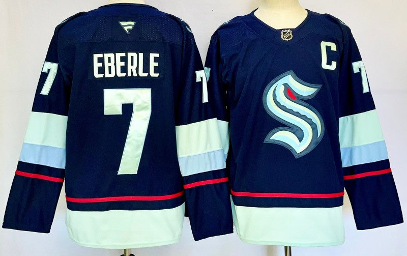 Seattle Kraken #7 Jordan Eberle Jersey 2025 Premium Stitched