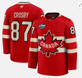 Men's Sidney Crosby Jersey #87 Red 2025 4 Nations Face-Off Stitched