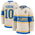St. Louis Blues #10 Brayden Schenn 2025 Winter Classic Jersey 2025 Premium Stitched