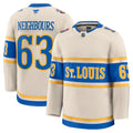St. Louis Blues #63 Jake Neighbours 2025 Winter Classic Jersey 2025 Premium Stitched