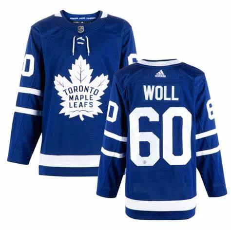 Men's Toronto Maple Leafs #60 Joseph Woll Royal Blue Hockey Stitched Jersey