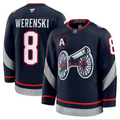 Zach Werenski Jersey #8 Columbus Blue Jackets 2025 Stadium Series